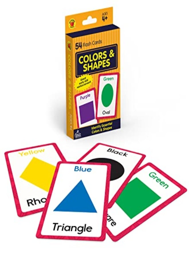 Colors And Shapes Flash Cards