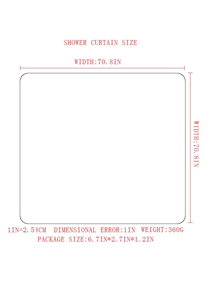 Bluejw 4 قطع ستارة دش مقاومة للماء وغطاء غطاء المرحاض الركيزة البساط عدم الانزلاق حمام حصيرة الحمام اكسسوارات الديكور - Image 2