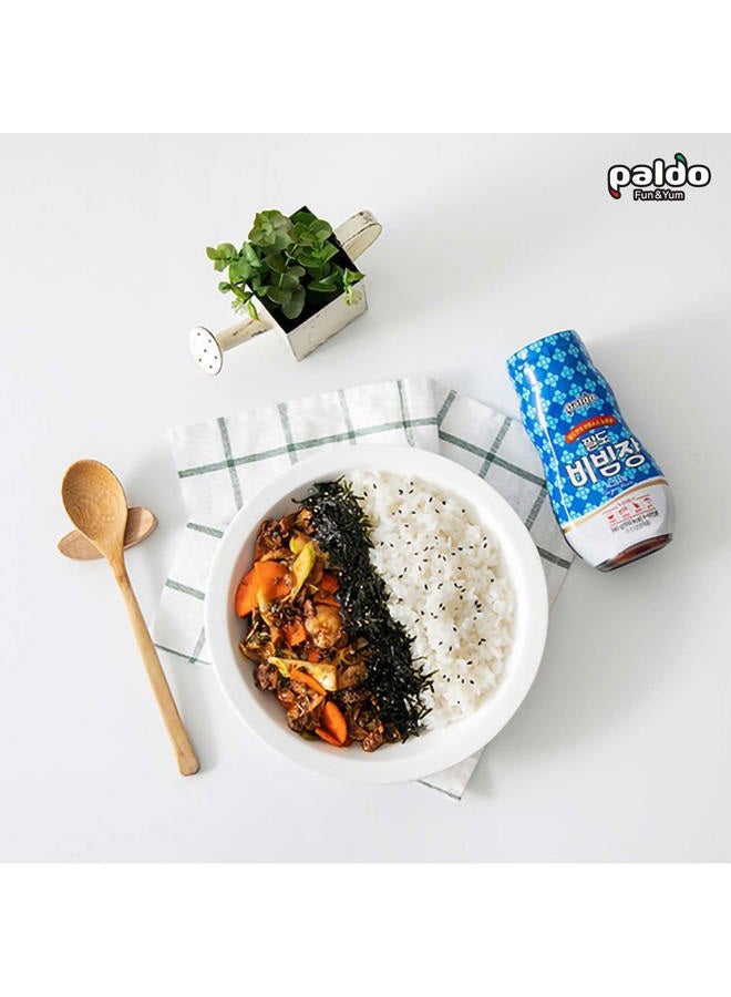 Paldo Fun & Yum Bibim Jang Sauce for Noodles Ramen Bibimbap Rice Meat & More Food, Sweet & Spicy Seasoning Sauce, Best Oriental Style Korean Sauce, 팔도 비빔장 12.80 fl oz - Image 4