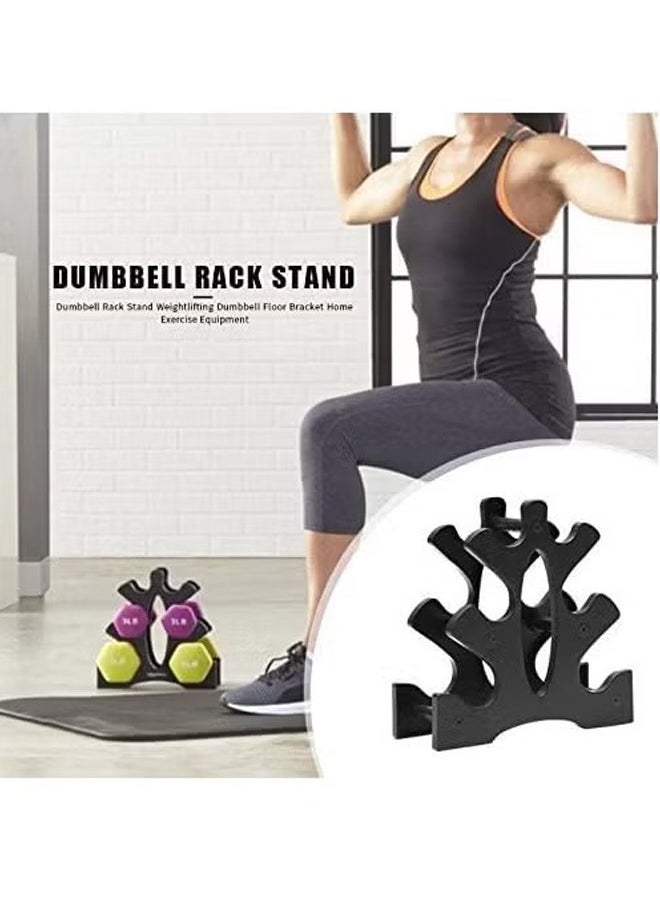 rocooart A 3-level Dumbbell Weight Rack, Workout Weight Rack, Weight Rack and Dumbbell Tree for Home, Gym, Workout, Office and Fitness (Without Dumbbells)  - Image 5