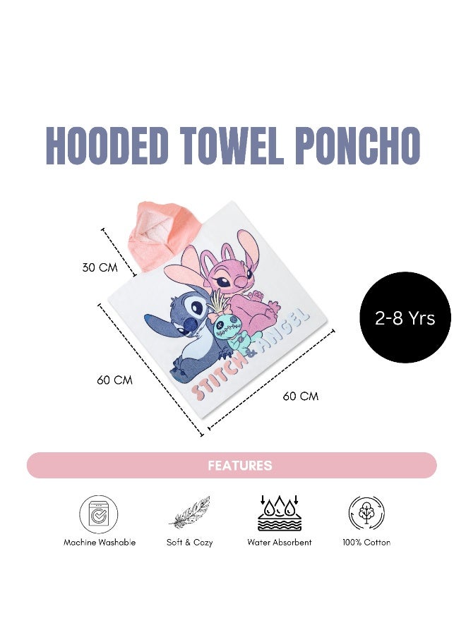 Disney Stitch Poncho Kids  60x120 cm - Image 5