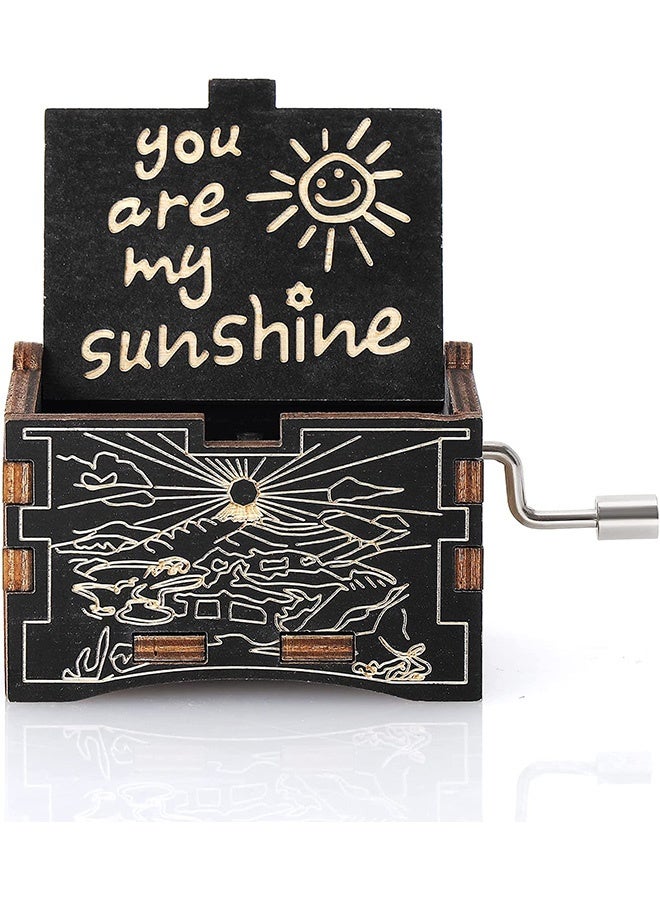 Peachjoy أنت نوري صندوق الموسيقى هدية حب له/لها، هدايا اقتباسات حب لها، هدايا أم لابنتها، لزوجة، زوج، أب أو هدية جد أو جدة مخصصة - Image 5