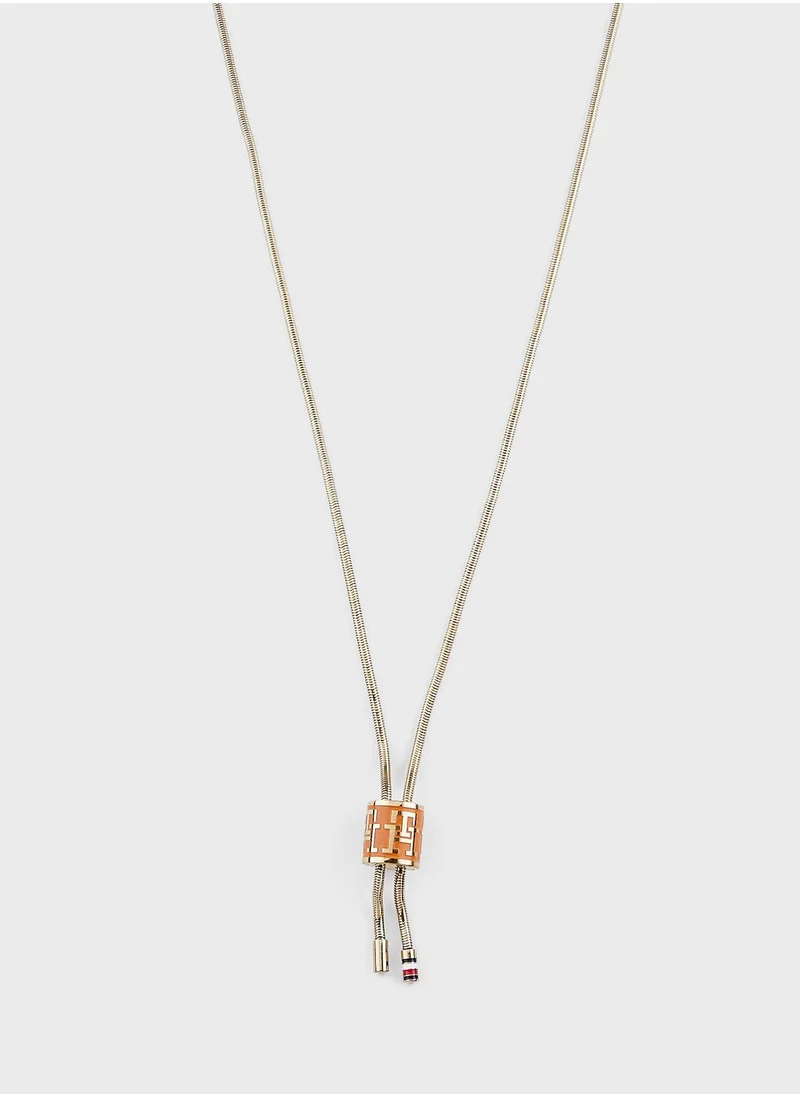 TOMMY HILFIGER Ionic Plated Long Necklace