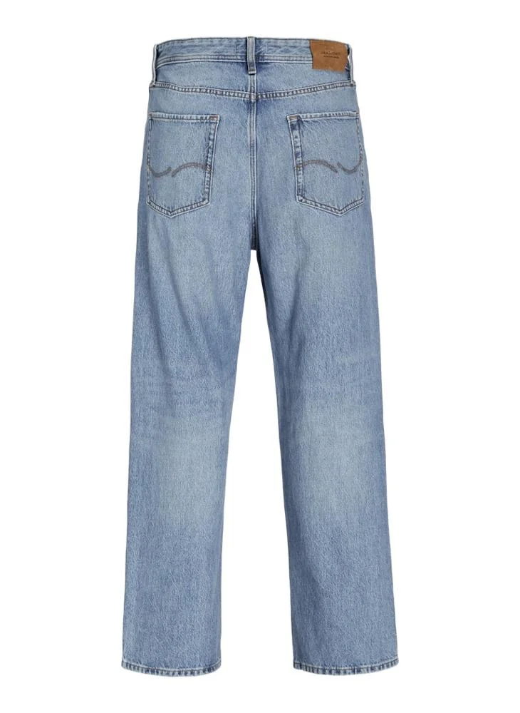 جاك اند جونز Jjialex Jjoriginal Am 337 Light Wash Stright Fit Jeans