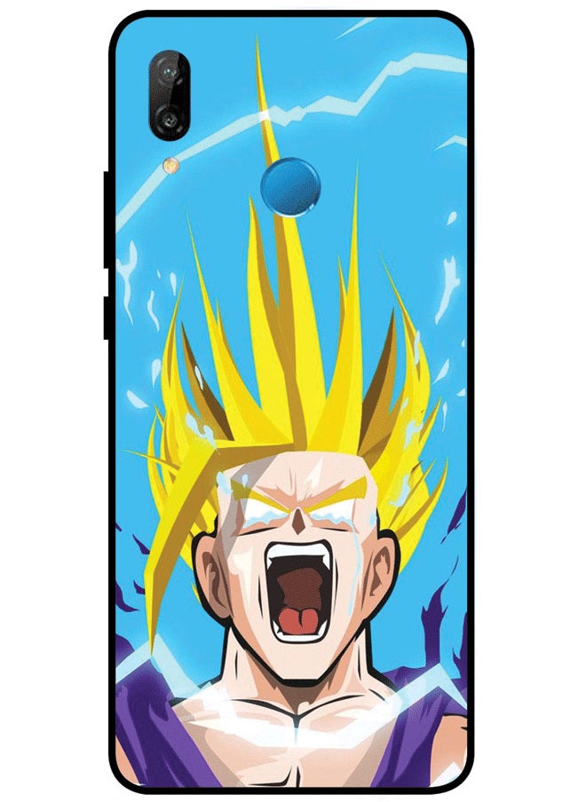 EYE CATCH - Protective Case Cover For Huawei Nova 3e Premium Series Protective Case Cover For Huawei Nova 3e Super Sayian - Image 1