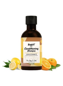 Refreshing Vegan Conditioning Shampoo (400Ml) For Dogs & Cats With Natural Ingredients Like Lemon & Orange Oil | Cleanses, Moisturizes & Dentangles | Leaves Your Pet'S Coat Soft & Smooth | 400Ml - pzsku/Z07CCD0D597F67C7F8BAEZ/45/_/1728281477/afe7a2b8-dbb8-4dcd-acc1-8aa014ce5f81