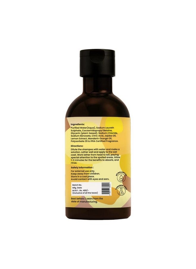 ROBUST Refreshing Vegan Conditioning Shampoo (400Ml) For Dogs & Cats With Natural Ingredients Like Lemon & Orange Oil | Cleanses, Moisturizes & Dentangles | Leaves Your Pet'S Coat Soft & Smooth | 400Ml  - Image 3