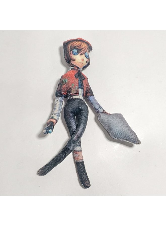 The Fifth Personality 28cm Dry Mouse Without White Edges Doll Ultra-fine Hands And Feet Skeleton Movable Abstract Doll-Specifications:28cm-Color:Red Painter Original Skin  - Image 1