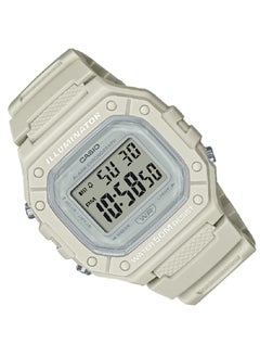 CASIO ساعة يد رقمية من الراتنج W-218HC-8AVDF  - Image 2