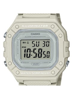 CASIO ساعة يد رقمية من الراتنج W-218HC-8AVDF  - Image 3