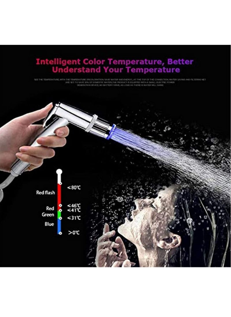 Generic - Led Faucet Lights 3 Color Changing Faucet Lights Glow Shower Stream Water Faucet Tap for Kitchen Bathro​om - Image 1