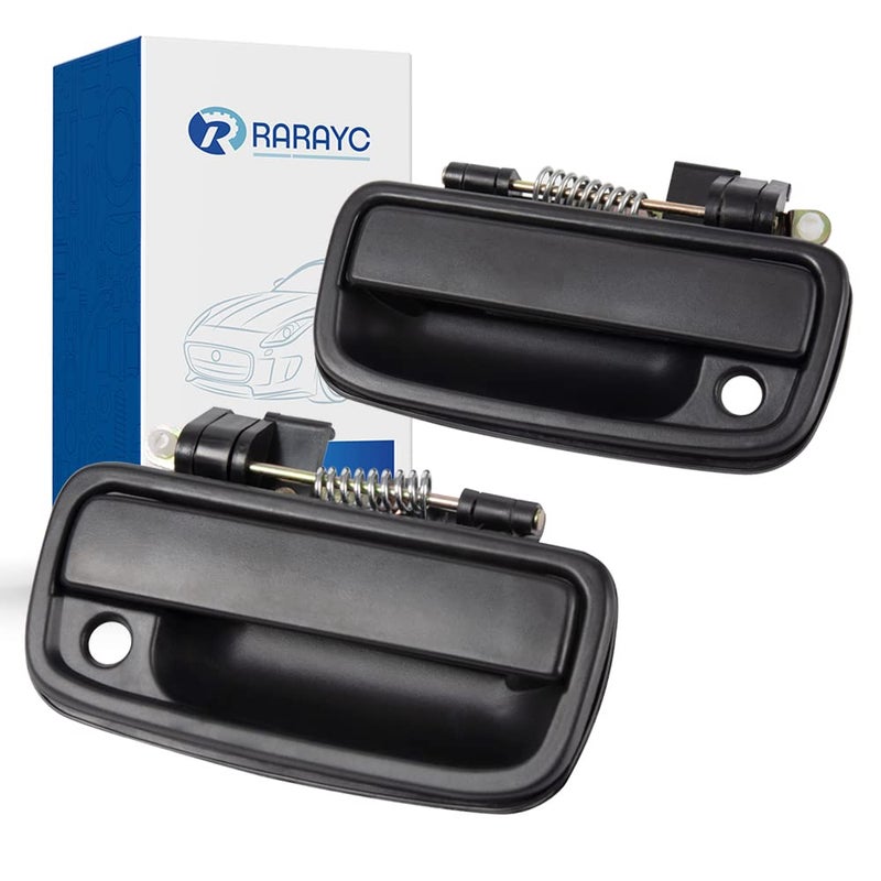 RARAYC Exterior Door Handle Replacement for Toyota Tacoma 19952004 Replaces 6922035020 6921035020 Outside Front Driver Passenger Side with Key Hole