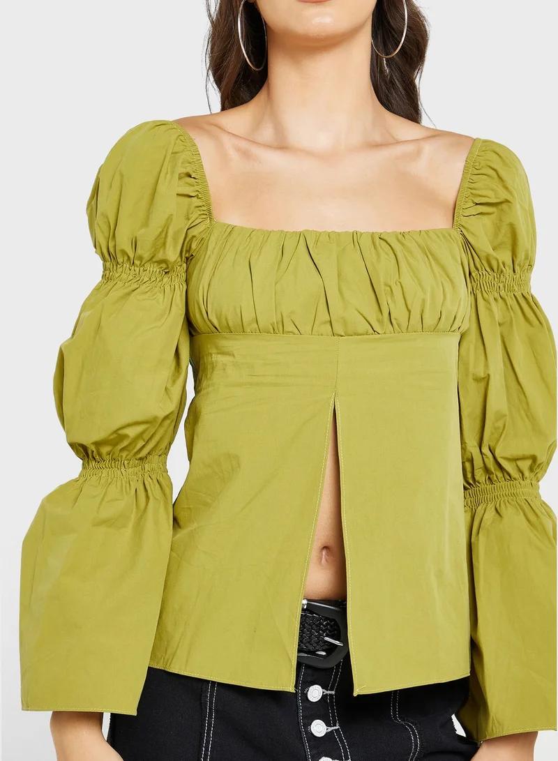Ginger Square Neck Top