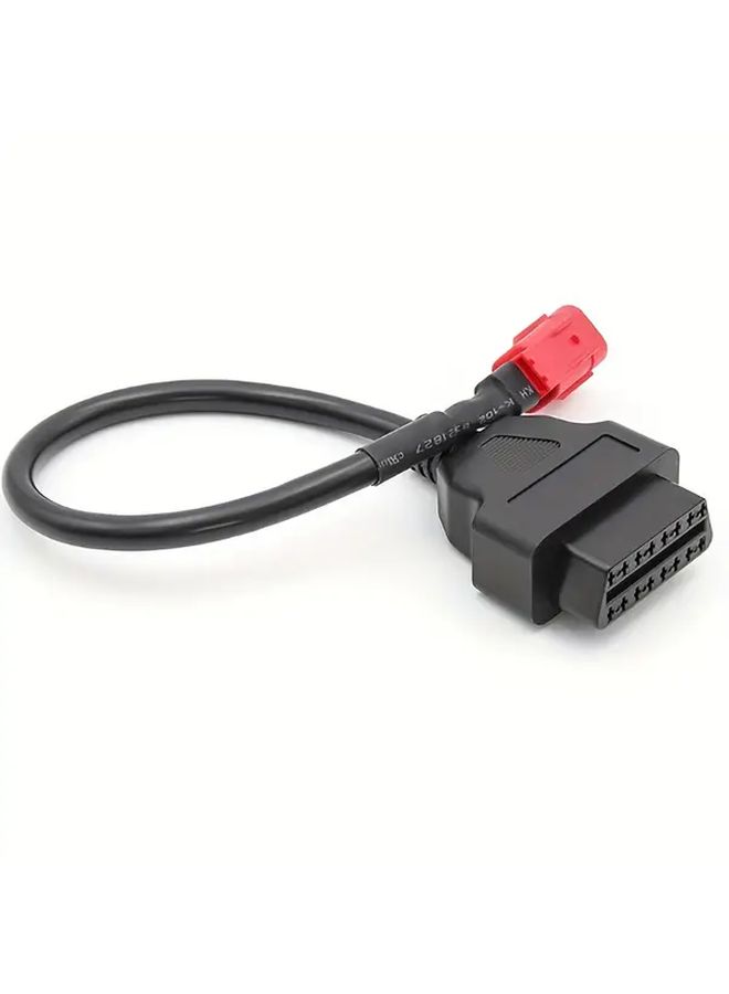 Universal OBD2 Scanner 16 Pin ELM327 Adapter For Motorcycle Car ECU Diagnostic 1pc - Image 3