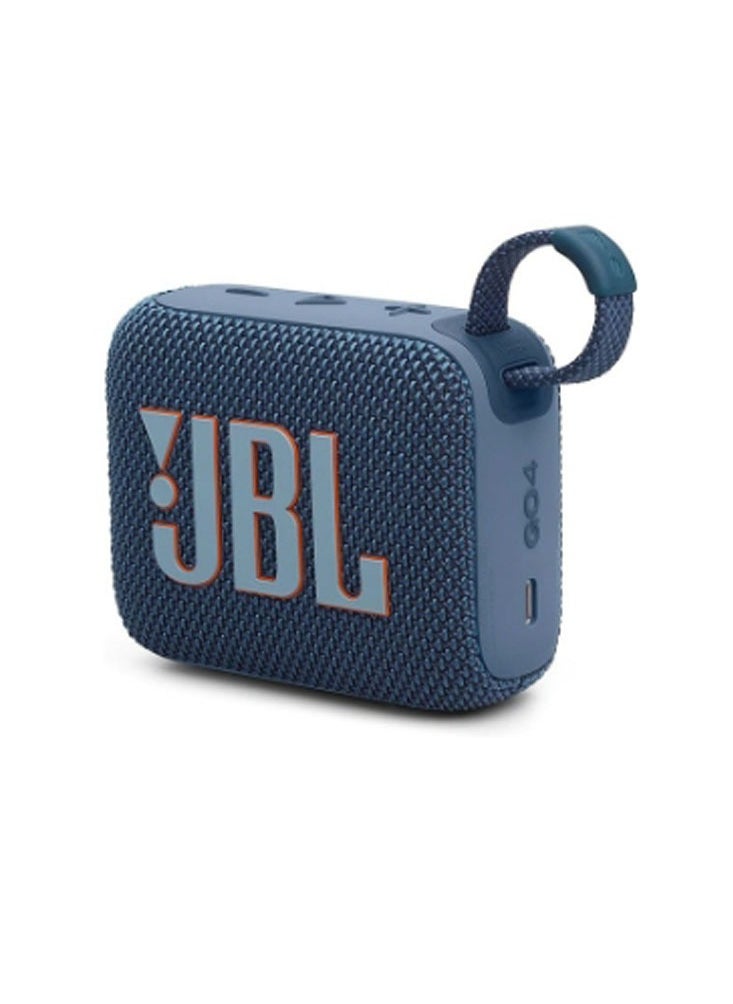 JBL Go4 Portable Waterproof Speaker Blue  - Image 1
