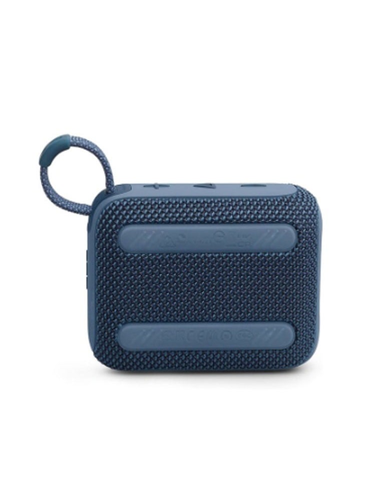JBL Go4 Portable Waterproof Speaker Blue  - Image 2