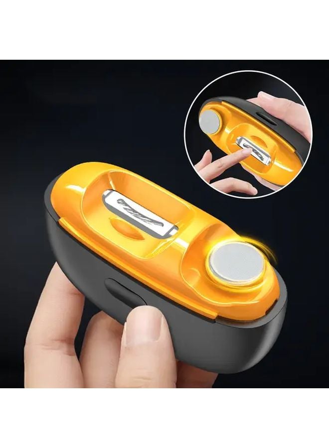 M3 الأبيض الكهربائي التلقائي لقلامة الأظافر مع المطحنة والملقاط المحمول - Image 3