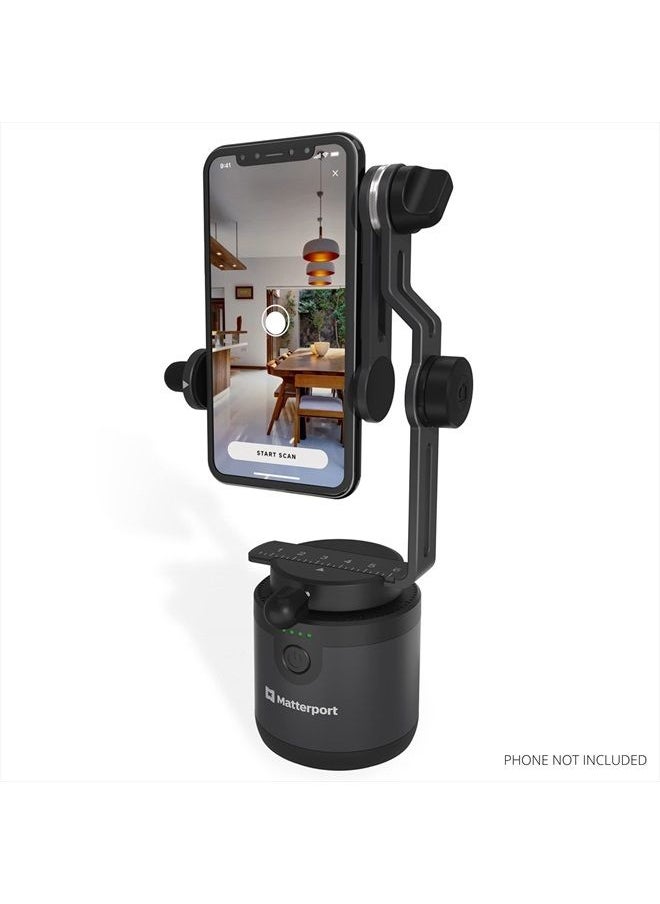 Axis Gimbal Stabilizer - Motorized Rotating Mount for Professional 3D Virtual Tour 360 Photo Scans with Portable and Foldable Tripod
