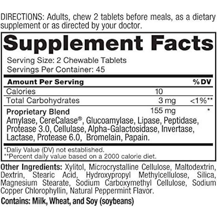 Roex Vitamins | Digestive Balance | Absorbs Nutrients | Dietary Supplement | Chewable Tablets | 90 Count - Image 2