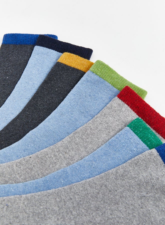 ال سي وايكيكي طقم ٧ جوارب أولادي منقوشة - Image 3