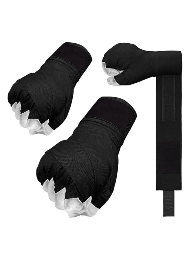Boxing bandage, elastic sport cotton taekwondo bandage, set of 2 2.5 m