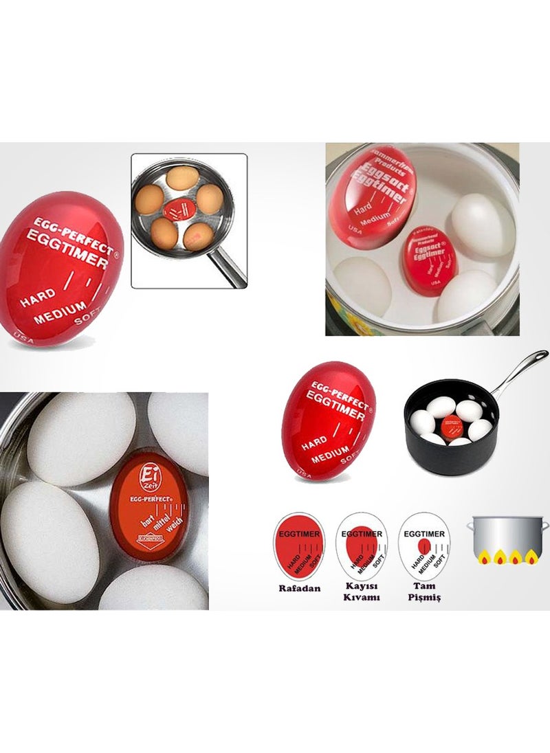 Fonnava Heat Sensitive Egg Timer Stunt Egg  - Image 2