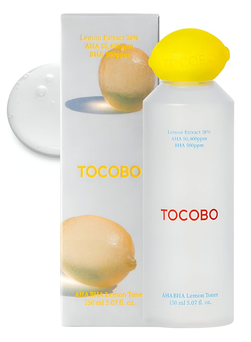 Tocobo AHA BHA Lemon Extract Toner 150ml - Image 1