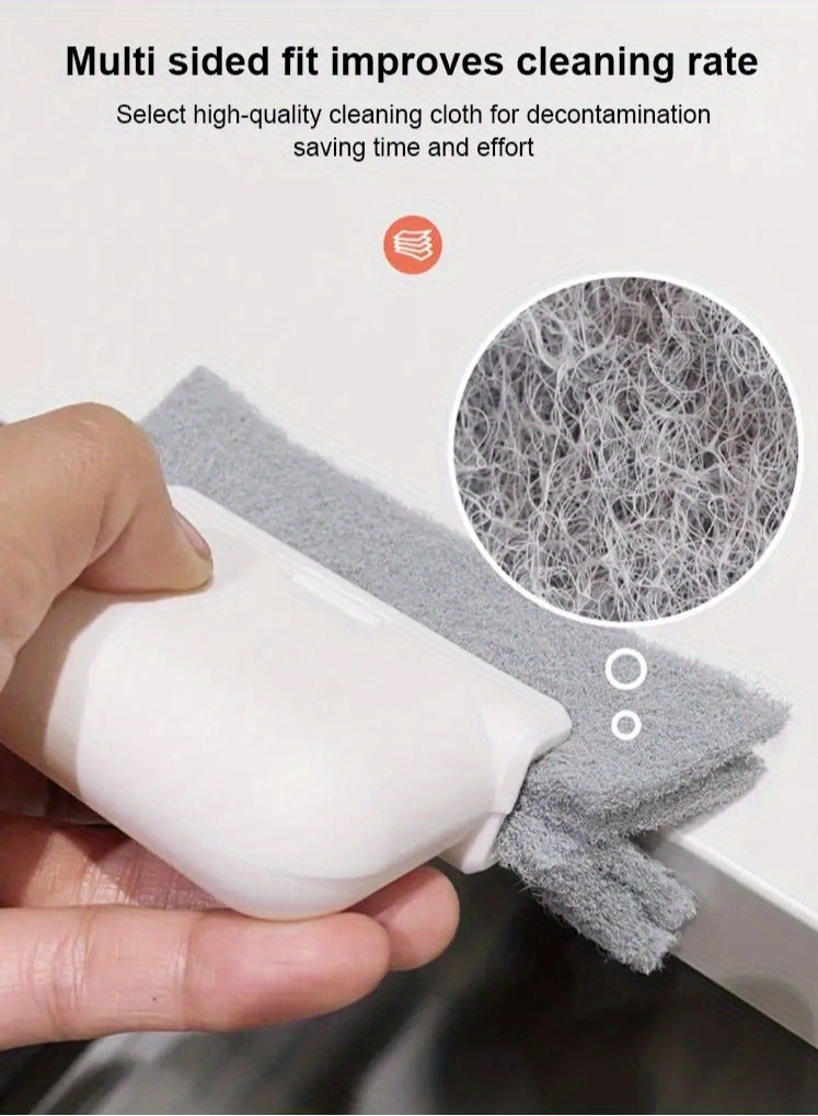 2-in-1 Groove Cleaning Tool, Keep Your Windows, Slots, Frames, And Doors Spotless With This Hand-Held Crevice Cleaner  - Image 5