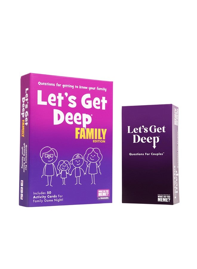 WHAT DO YOU MEME? Let's Get Deep Family Edition - Family Conversation Cards - Get to Know Each Other Card Games - Image 5