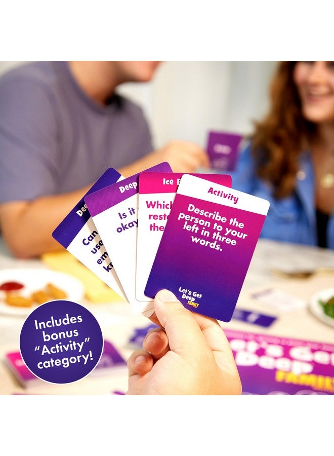 WHAT DO YOU MEME? Let's Get Deep Family Edition - Family Conversation Cards - Get to Know Each Other Card Games - Image 2