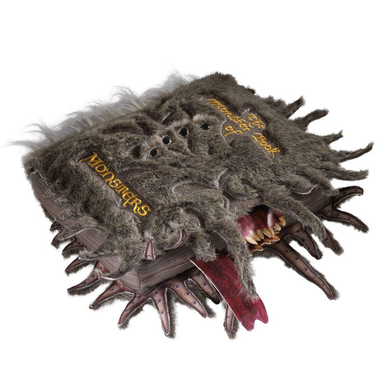 The Noble Collection The Monster Book Of Monsters Plush Officially Licensed 14in (36cm) Harry Potter Toy Dolls Large Monster Book Plush - For Kids & Adults - Image 1