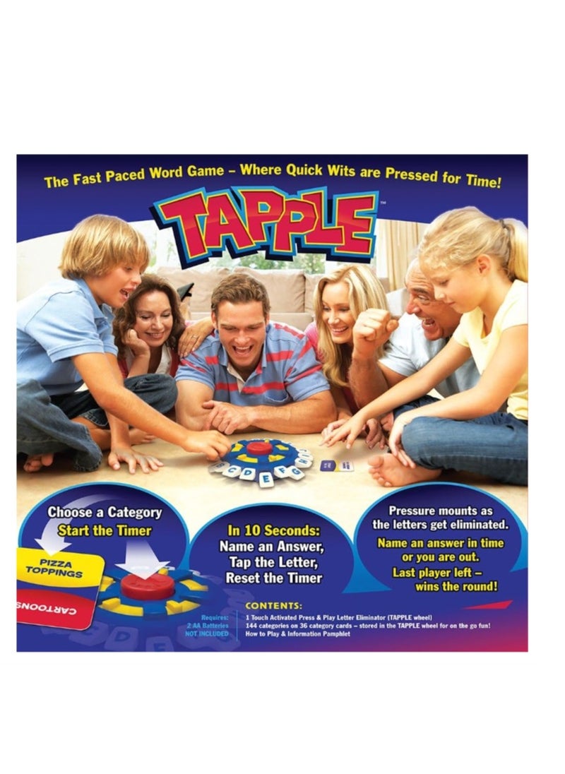 null - Think Words Game, Word Games, Fast-paced Family Board Game Learning Game for All, Board Game Tapple, Multiplayer Word Game, Choose A Category, Party Board Games - Image 1