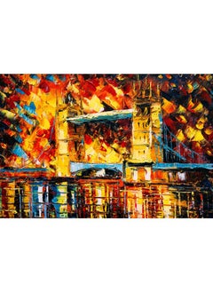 Joyshare Joyshare Jigsaw Puzzle,London Tower Bridge Jigsaw Puzzles 1000 Pieces for Adult, DIY Puzzles Educational Brain Challenge Games for Adults,Jigsaw Puzzle with Poster（50×70cm/27.55" x 19.68"）  - Image 1