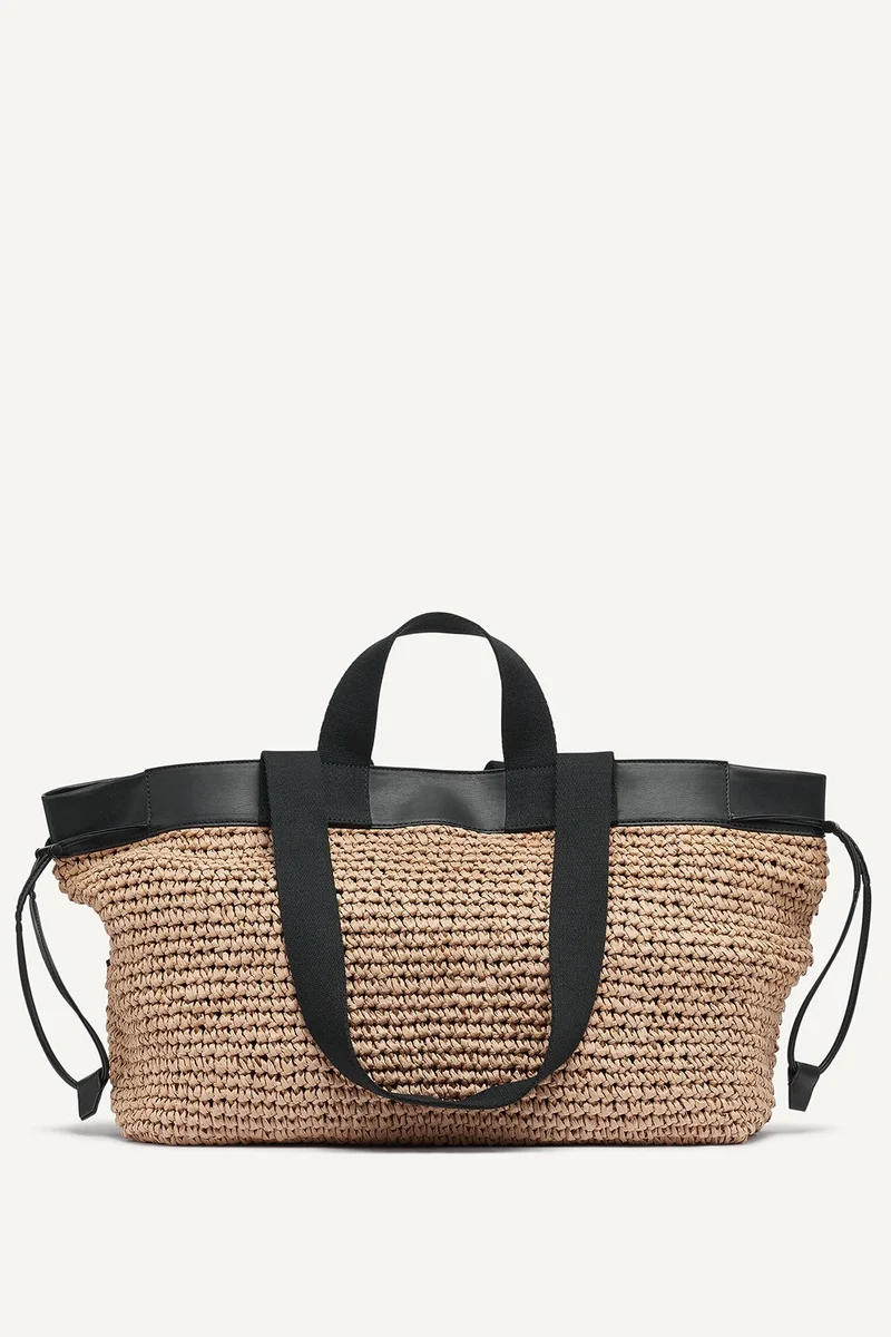 DKNY  1989 CAPSULE LARGE BARDOT TOTE for Women | Best Price UAE