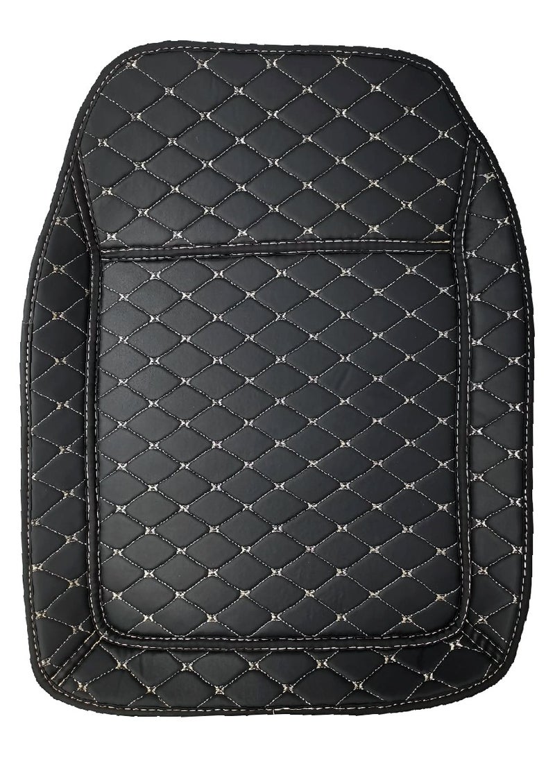 Beauenty Universal Floor Mat for Car - Black - 5 Pcs Set Premium Quality High Quality Rexine - Image 4