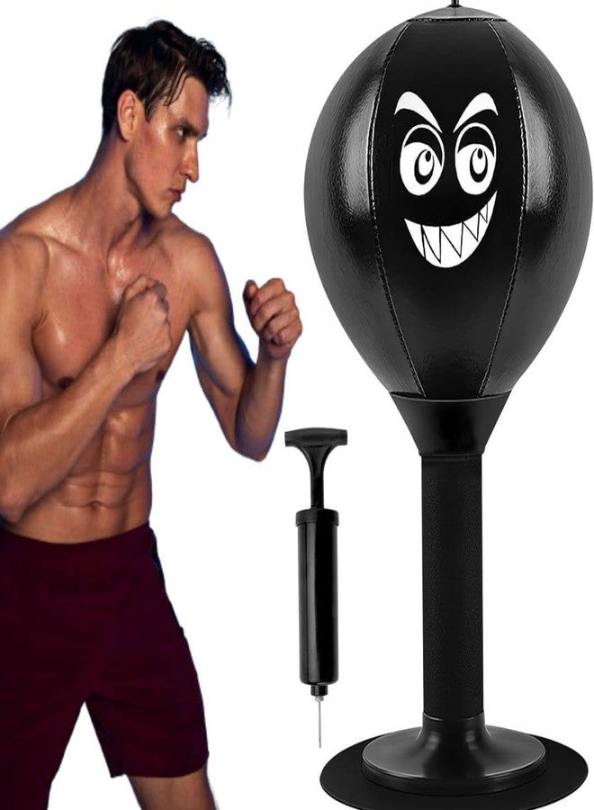 Sarjak Desktop Punching Bag - Stress Reliever with Sturdy Suction Base, Perfect for Home, Office and Work and Gaming Stations- Fun & Durable Desk Accessory for Work Breaks. - Image 1