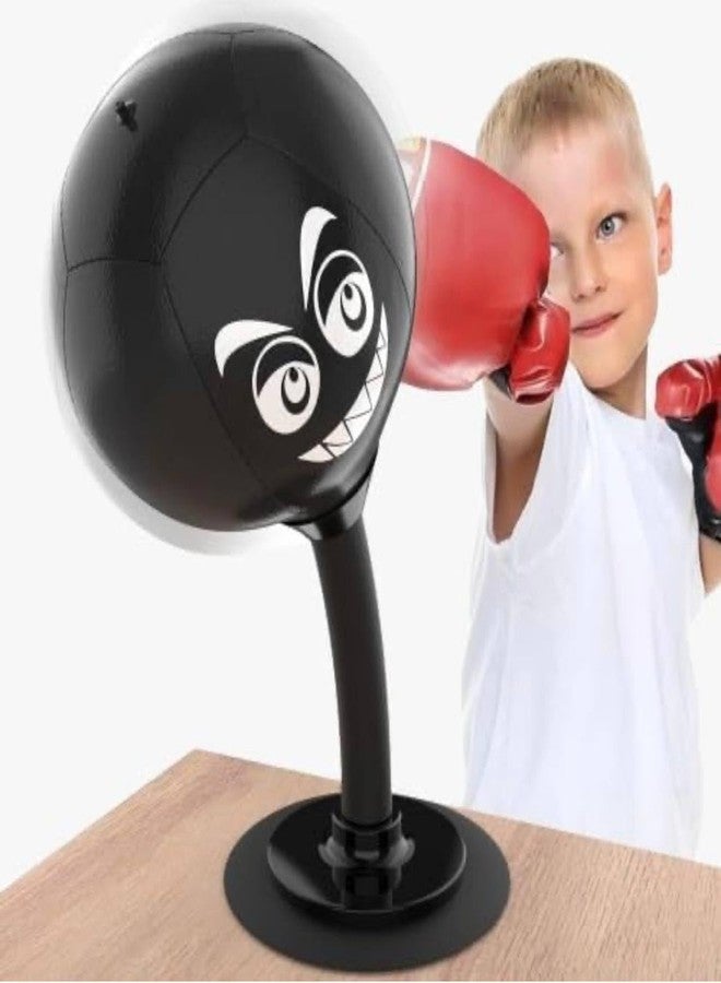 Sarjak Desktop Punching Bag - Stress Reliever with Sturdy Suction Base, Perfect for Home, Office and Work and Gaming Stations- Fun & Durable Desk Accessory for Work Breaks. - Image 5