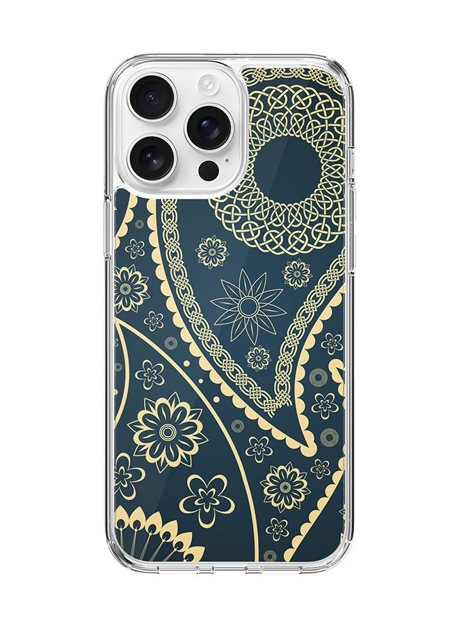Stylizedd For iPhone 16 Pro Max Case [Compatible with MagSafe] Slim Magnetic cover Clear Phone Case - Indian Nights FP - Image 1