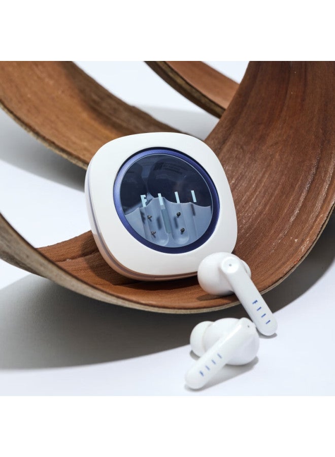 Fiil Key Pro Smart Noise-cancelling True Wireless Bluetooth Earphones, In-ear And Semi-in Switchable, High-quality Sound For Phones And Computers, Long-lasting Battery For Sports, Starry White Crystal - Image 5