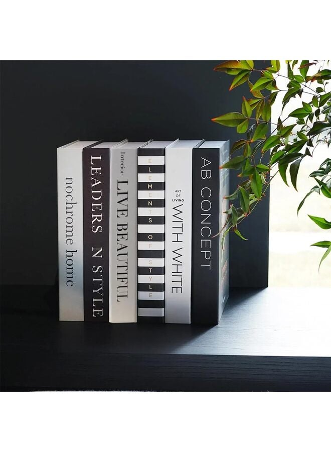 3PCS Decorative Books for Home Decor - Hardcover Books for Decor, Faux Books for Decoration - Book Decor, Coffee Table Book Set, Fake Books for Bookshelf Decor - Image 5