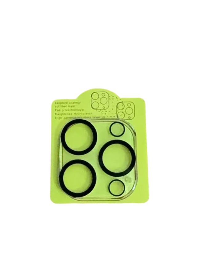 Applicable To Apple 16ProMax Lens Film Iphone15pro3D Full 14/15/16 Camera Protective Film-Color:Integrated Lens Film [silk Screen Model] Bare Film-Size:iPhone12