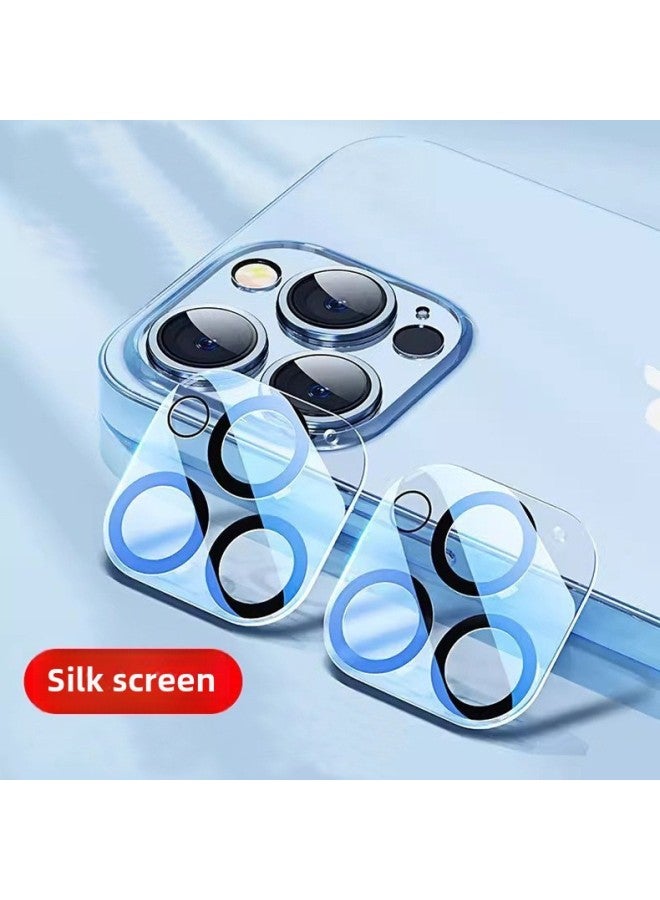 Applicable To Apple 16ProMax Lens Film Iphone15pro3D Full 14/15/16 Camera Protective Film-Color:Integrated Lens Film [silk Screen Model] Bare Film-Size:iPhone12