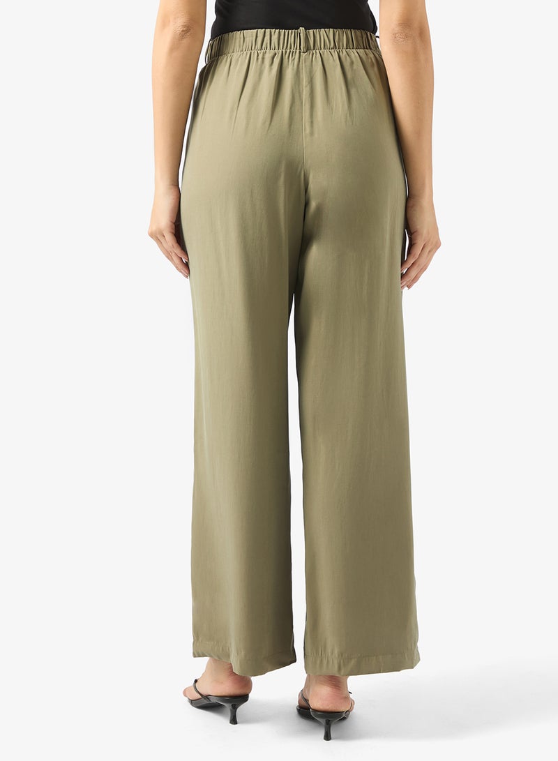 فيرو مودا بنطلون بخصر مرتفع بقصة عادية - Image 3