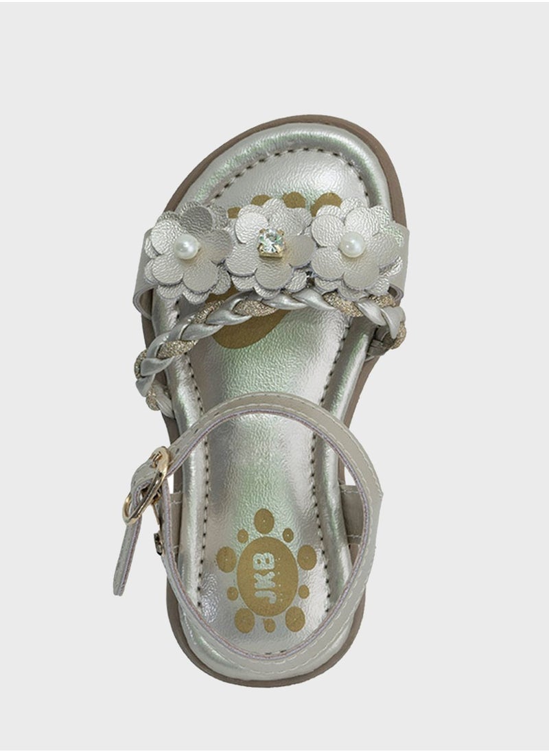 JUST KIDS BRANDS Infant Silviya Sandals  - Image 4