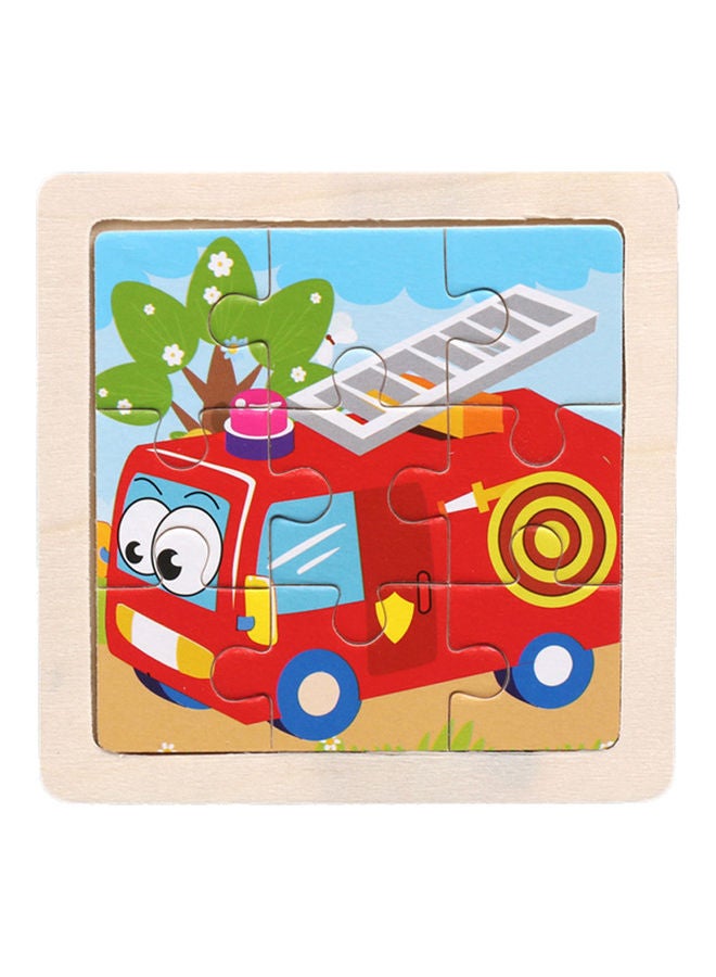 لعبة تركيب الصور المُقطعة الخشبية، مُكونة من 9 قطع - Image 1