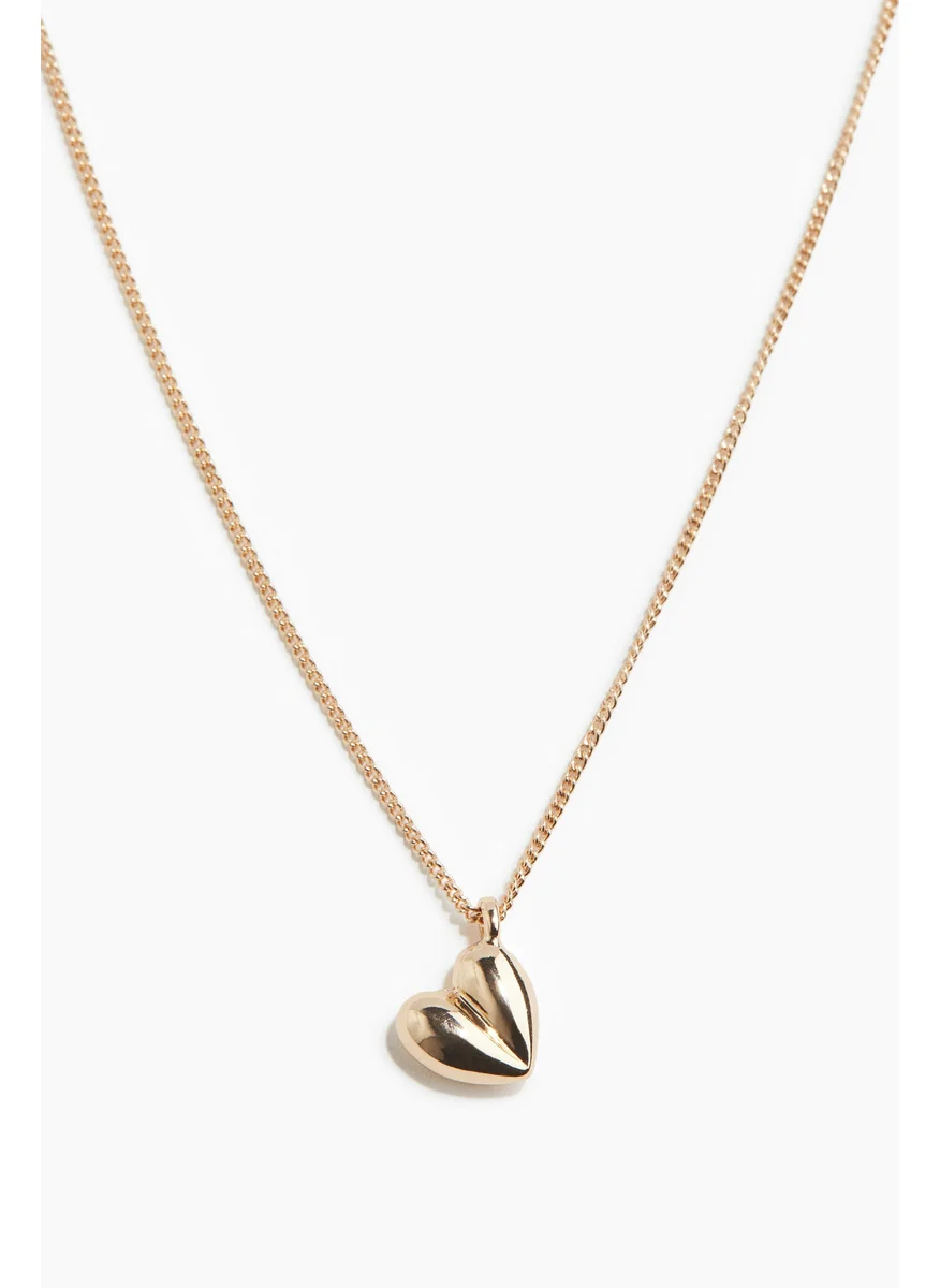 H&M Heart-Pendant Necklace