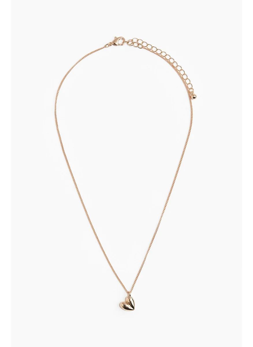 H&M Heart-Pendant Necklace