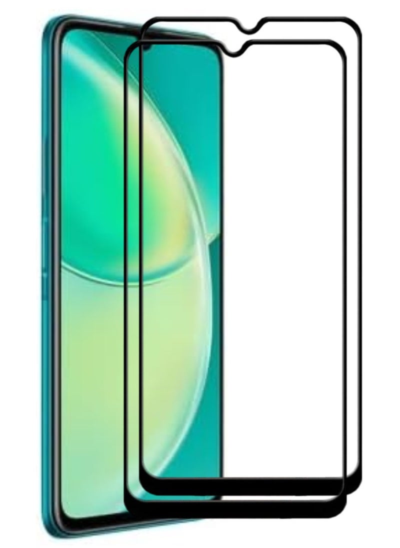 ACLIX 2 Pieces Antistatic ESD Dustproof Premium Quality High Definition Tempered Glass Screen Protector Designed For Huawei nova Y60 - Image 1