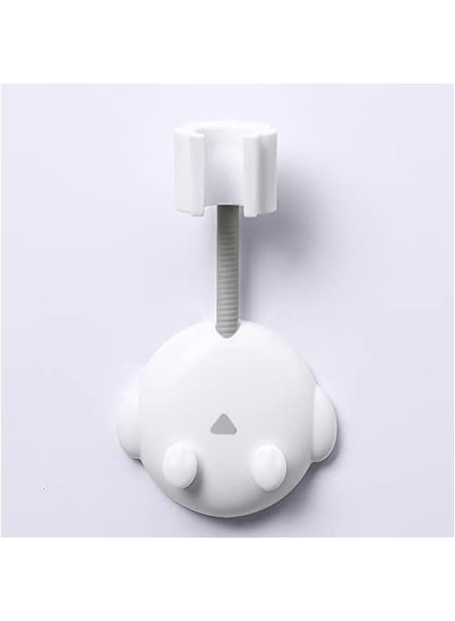 Shower Heads Holder , Adjust Vacuum Suction Cup Showerhead Bracket Multifunctional Wall Mounted Shower Holder for Hand Held Shower Head(White) , Shower Holder Shower Heads Holder Showerhead Holde - Image 3