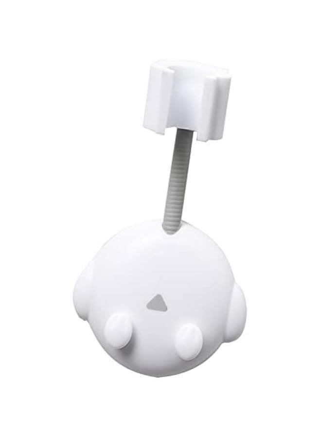 Shower Heads Holder , Adjust Vacuum Suction Cup Showerhead Bracket Multifunctional Wall Mounted Shower Holder for Hand Held Shower Head(White) , Shower Holder Shower Heads Holder Showerhead Holde - Image 2